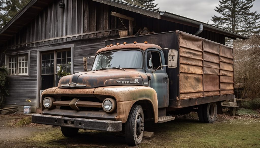 salvage truck for sale